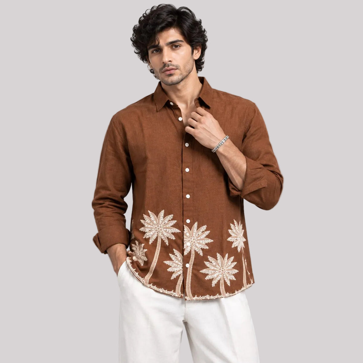 Brown embroidery game