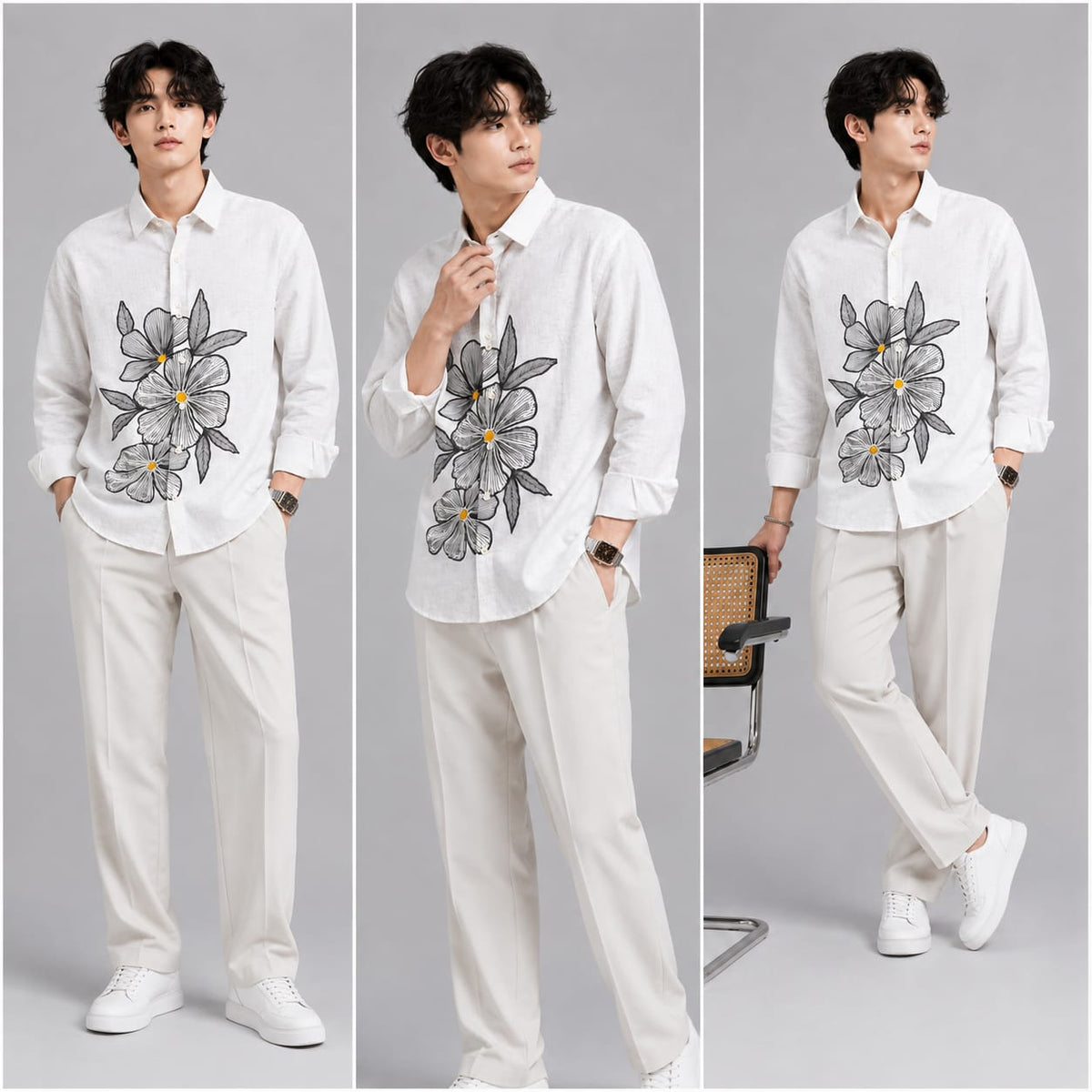 Korean graphic print