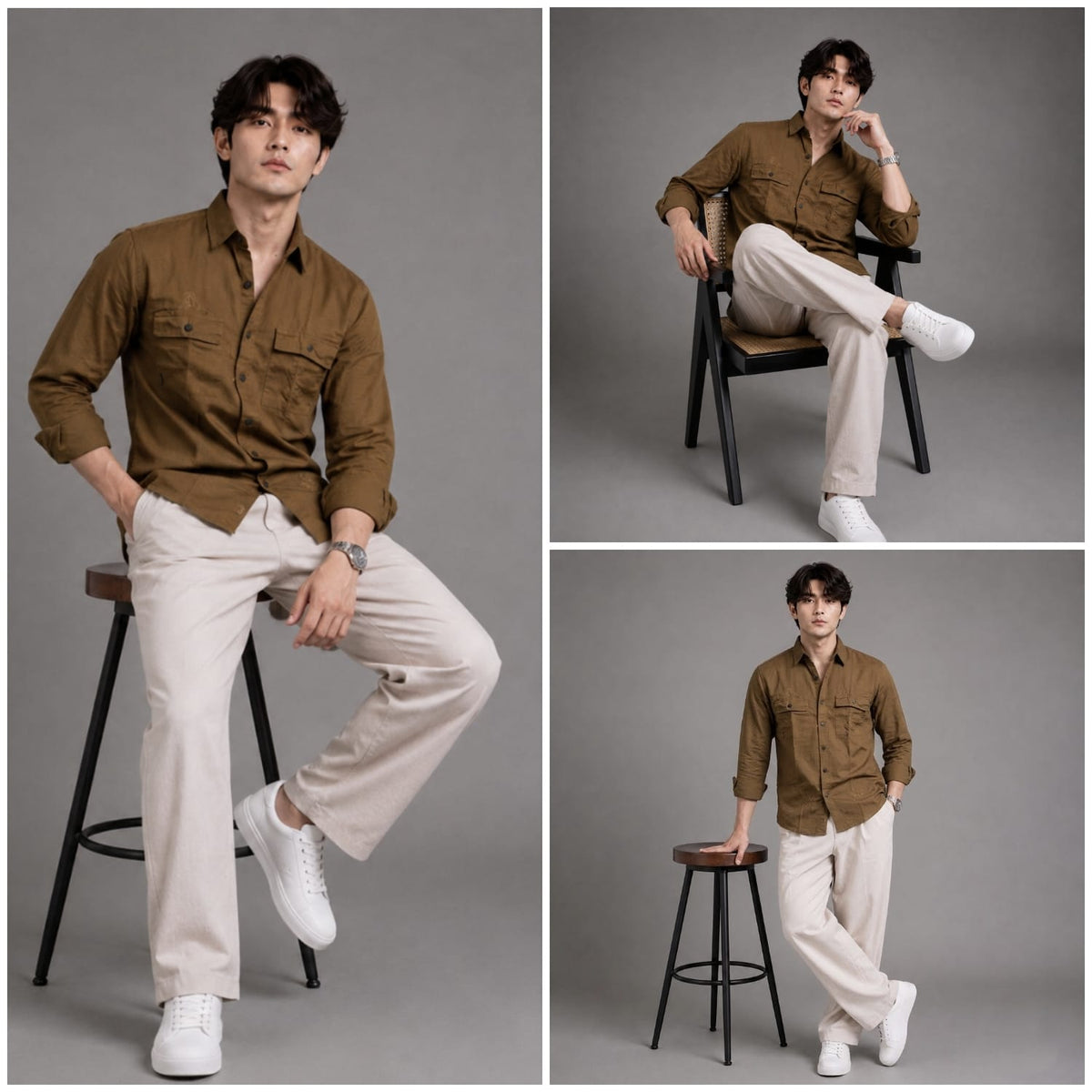RFD brown cargo shirt