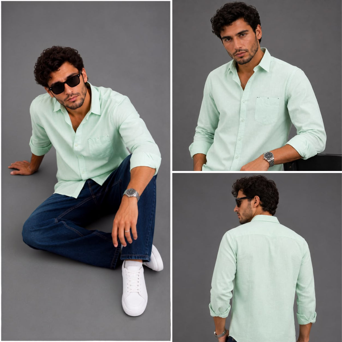 Pure cotton pista shirt