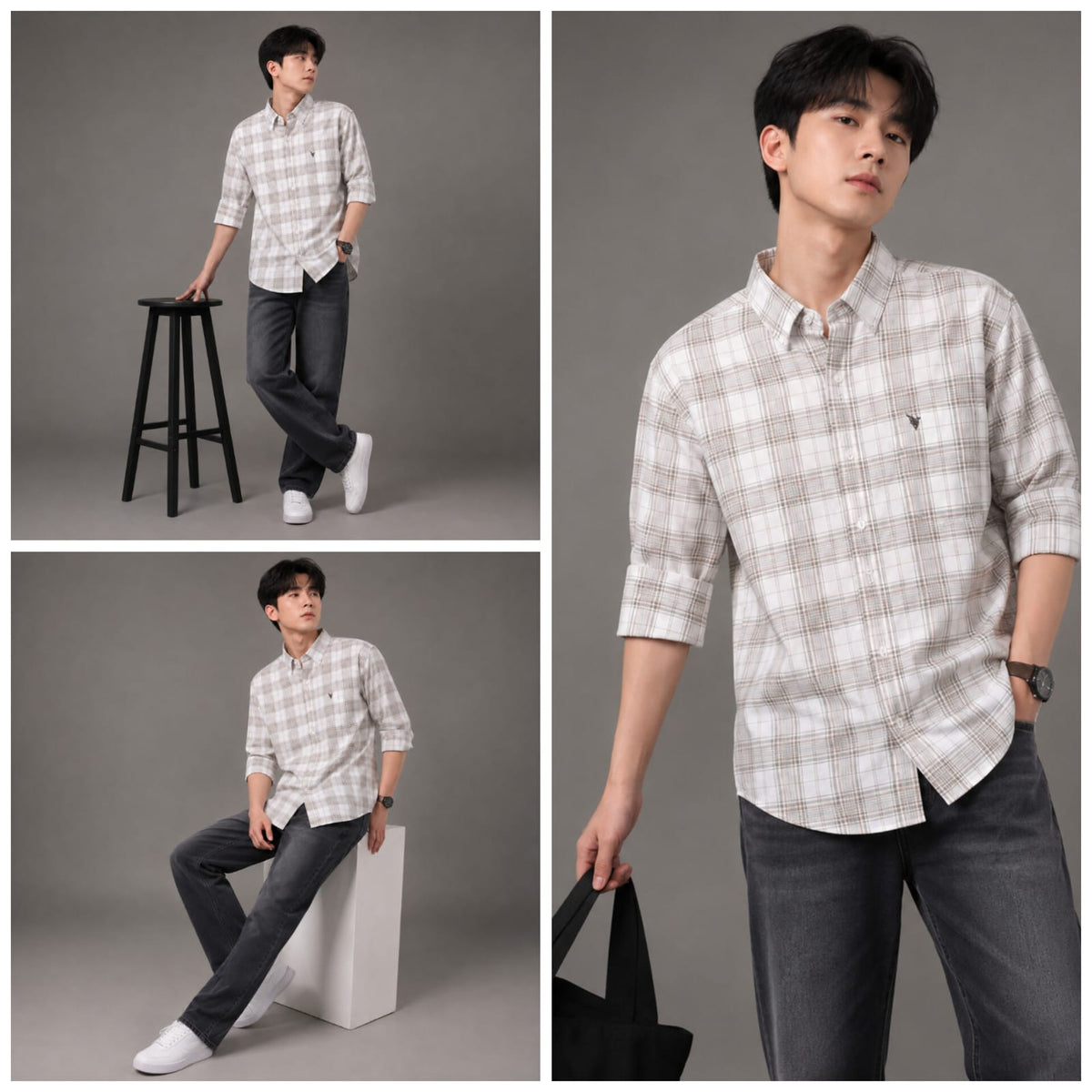 Classy cotton checks
