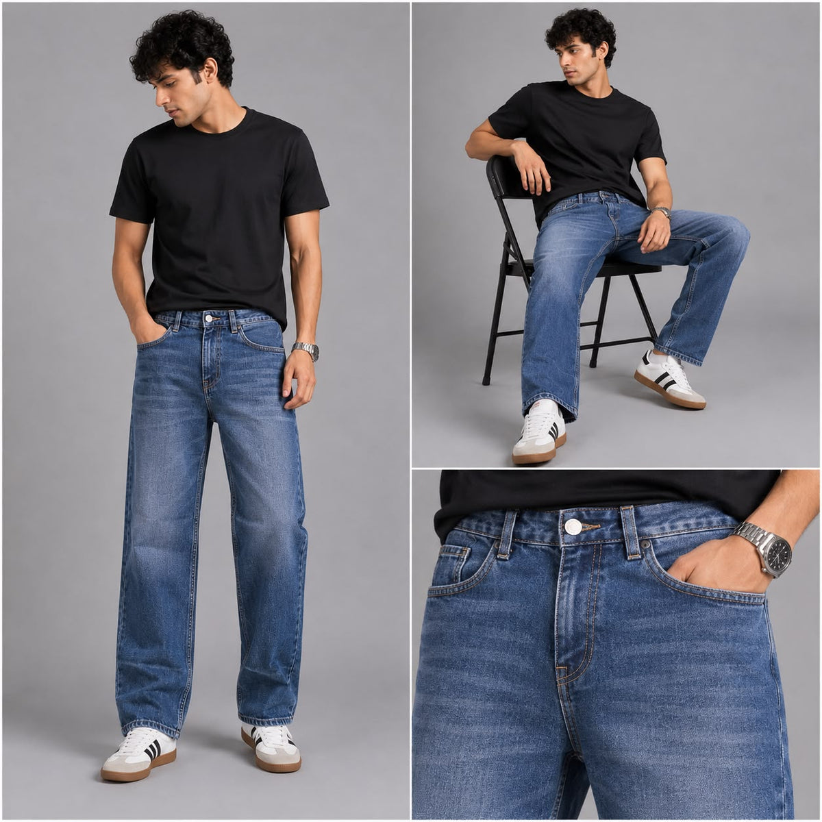 Relax Fit blue jeans
