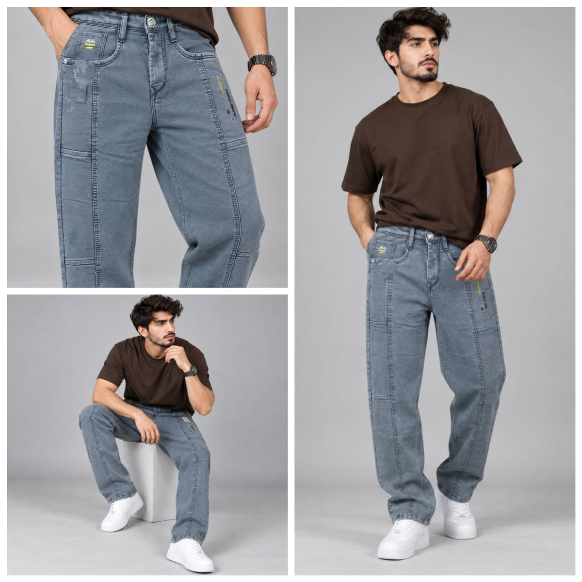 Regular Fit Designer Jeans - BE18 men's jeans