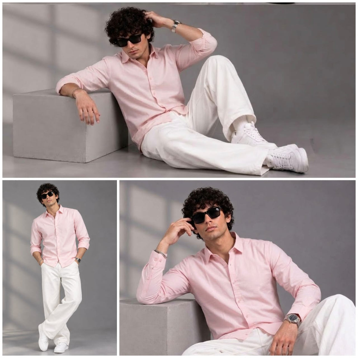 Cotton Oxford Shirt - BE18 men's shirt