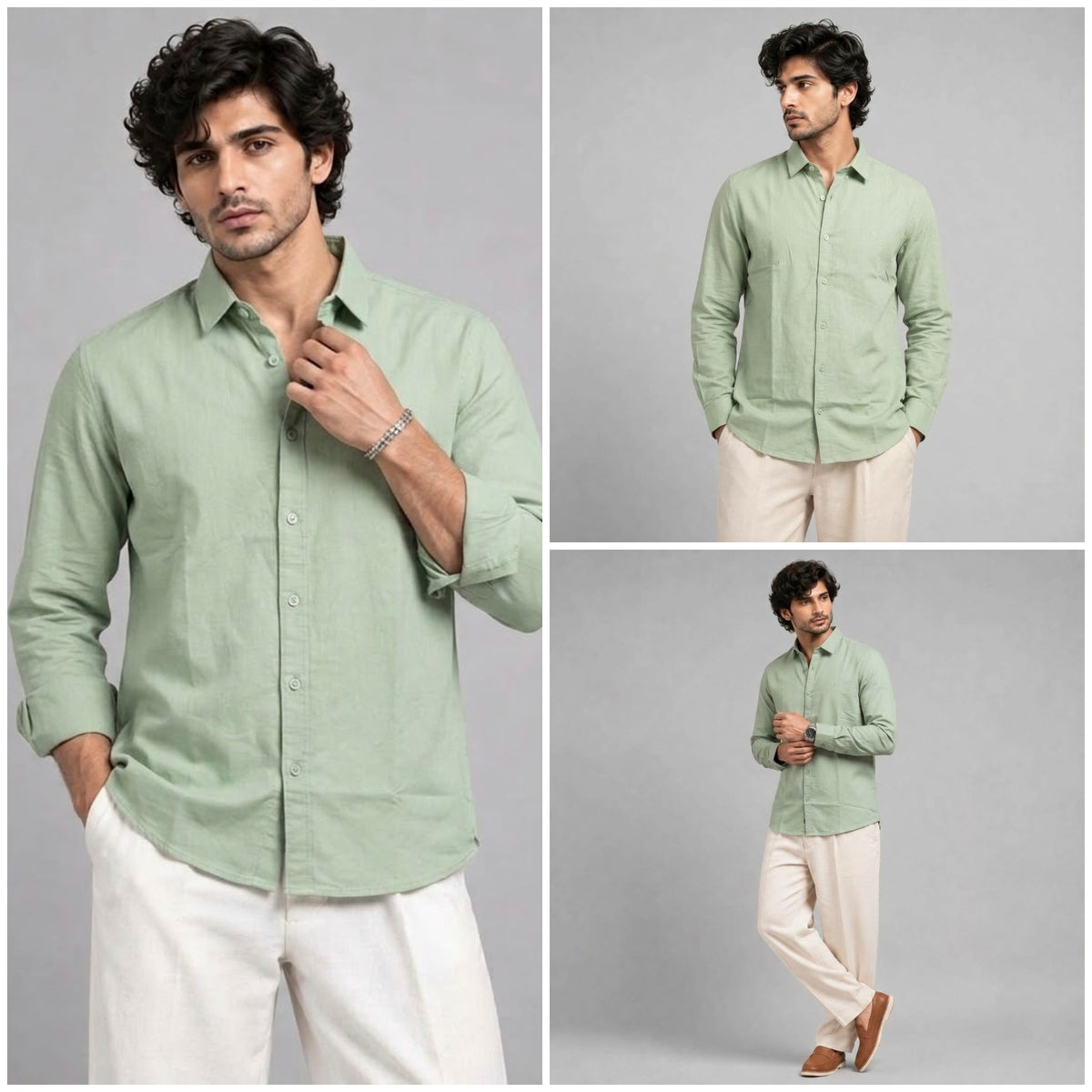 Cotton Oxford Shirt - BE18 men's shirt