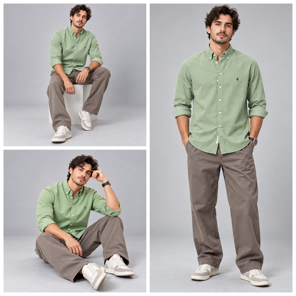 BE18 Signature Corduroy Shirt - BE18 men's shirt