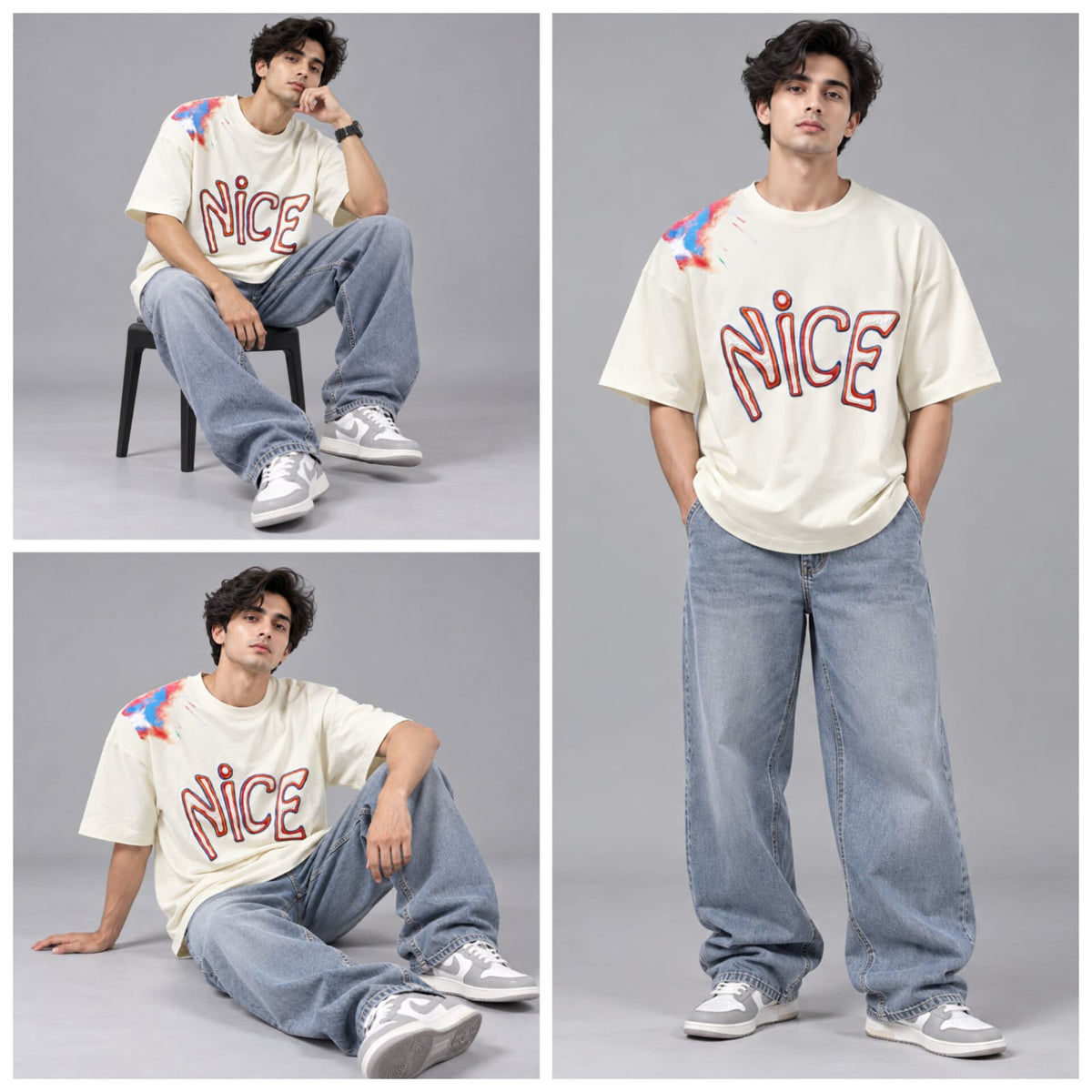 Round neck Regular fit