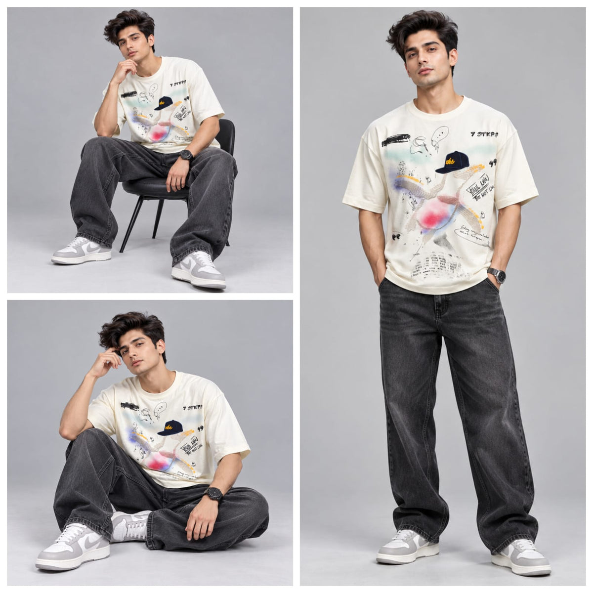 Round neck Regular fit