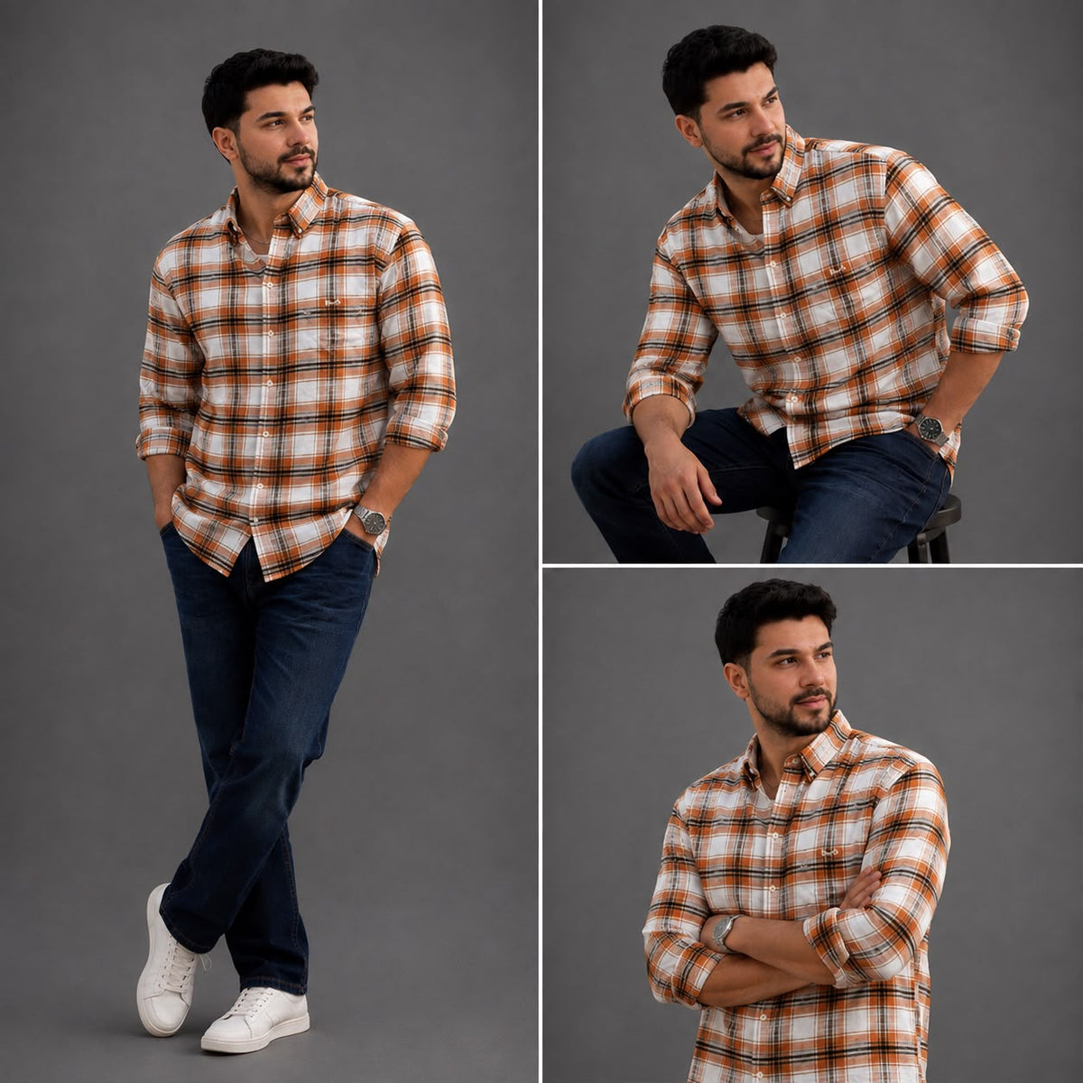 Bold Check Shirt