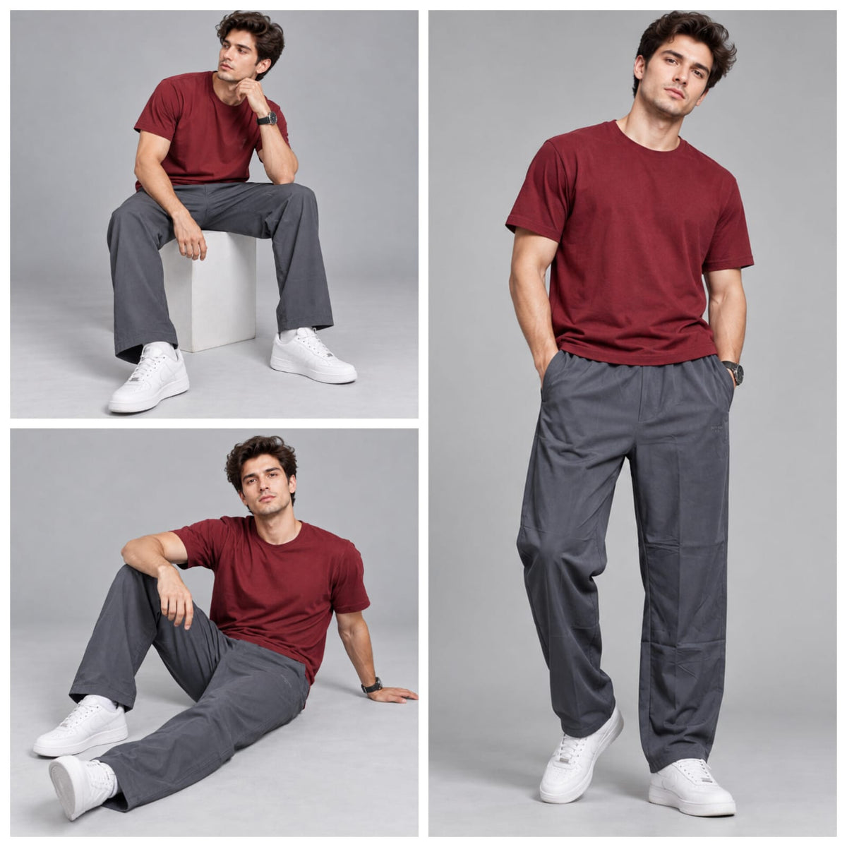 Cotton baggy lower