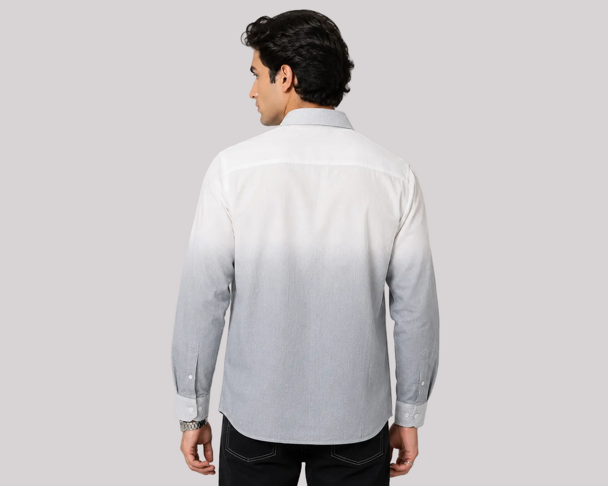 Multi shade patch shirt