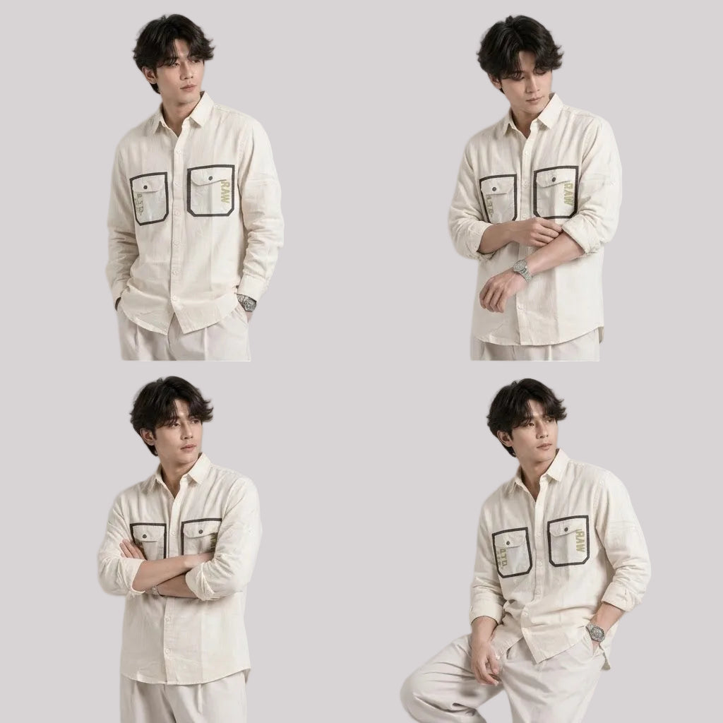 Limited edition cargo beige shirt