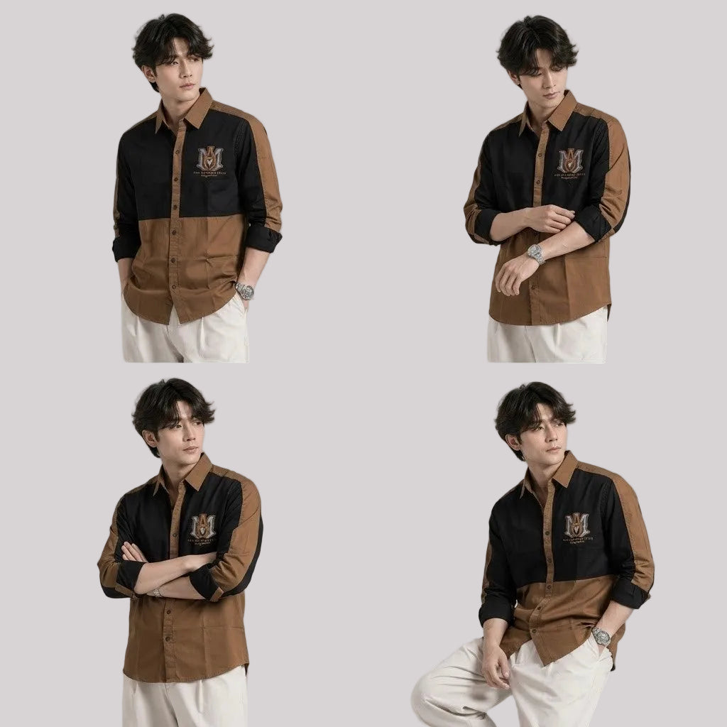 Multi colour regular fit shirt