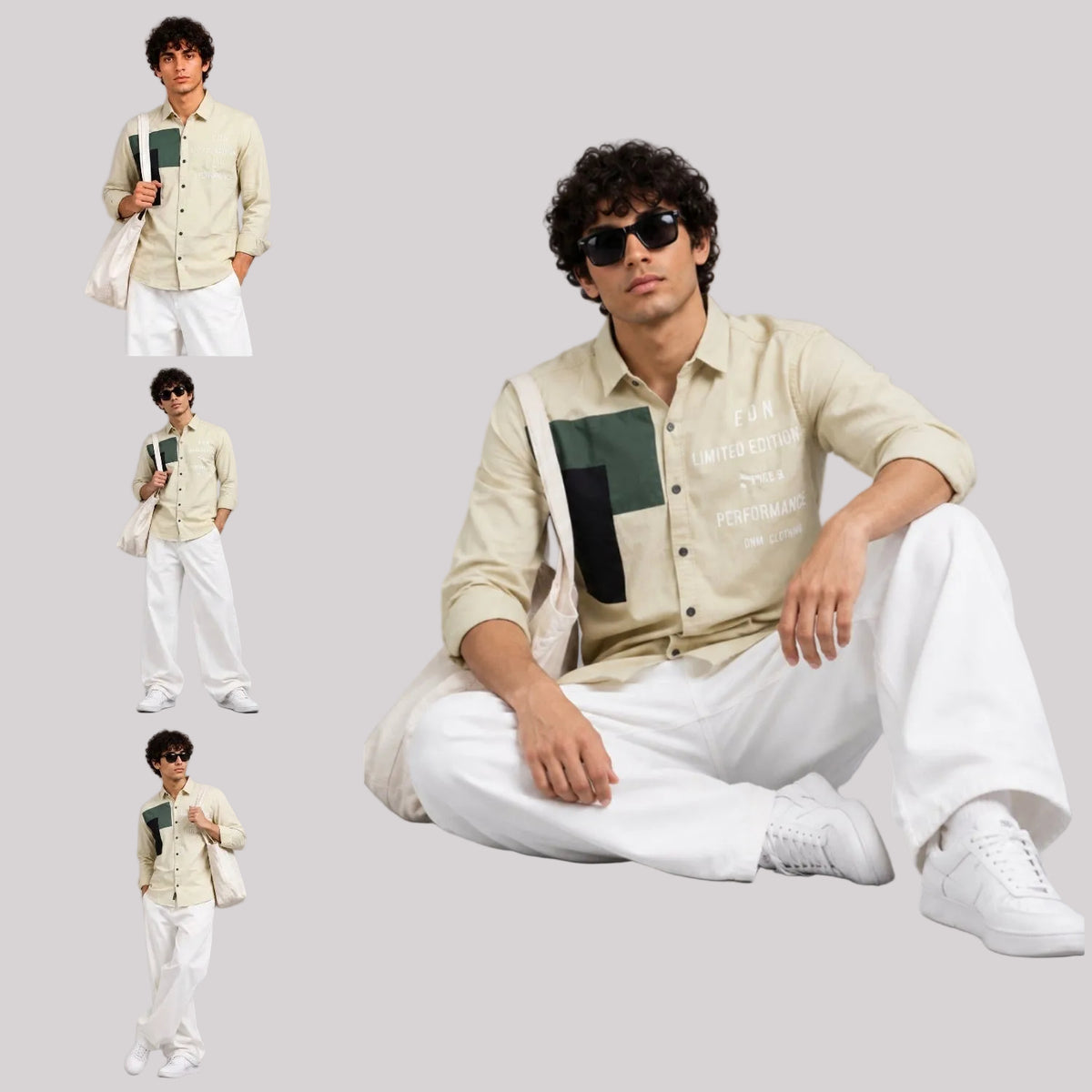 Oxford off white shirt