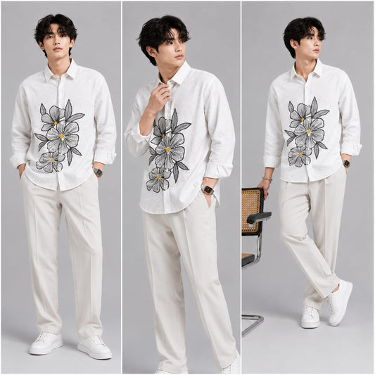 Korean graphic print
