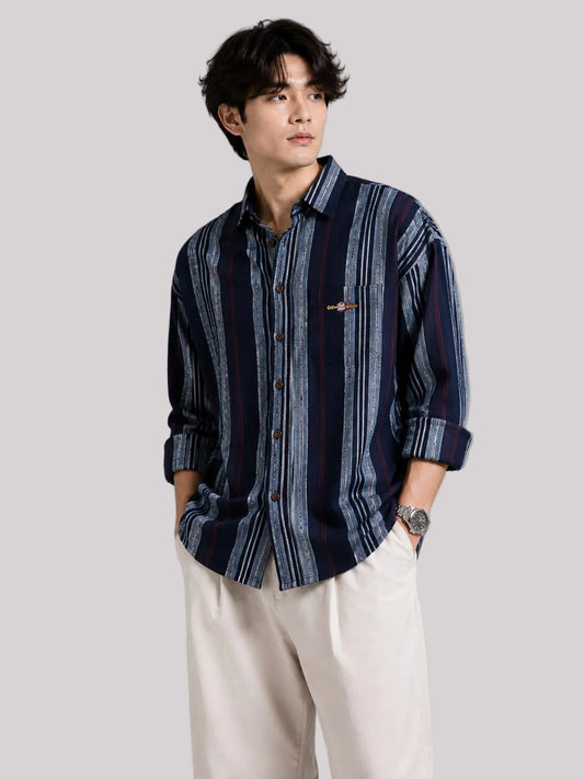 Stripes Denim shirt