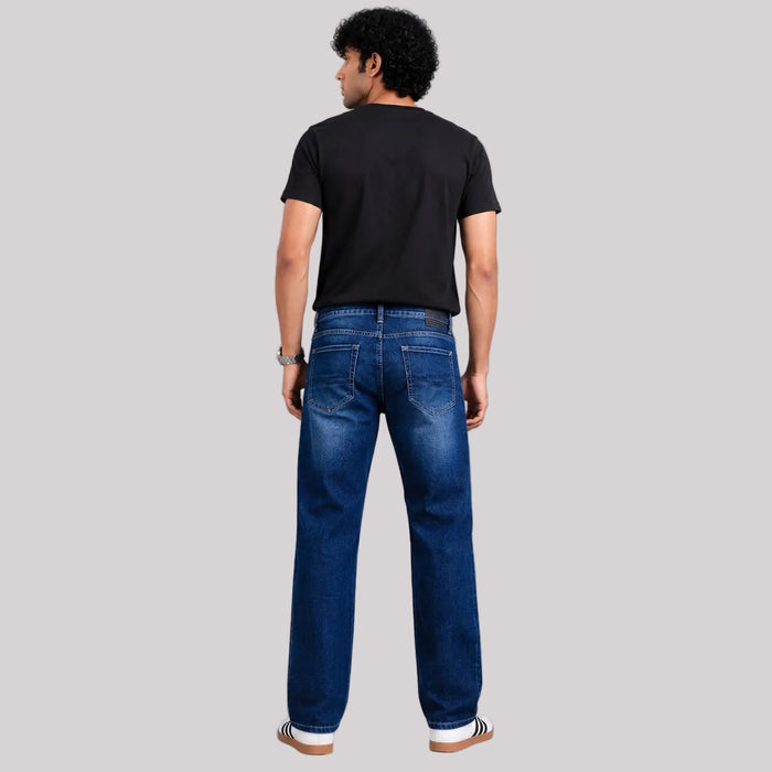 Blue Colour Washed Jeans - BE18 men's jeans