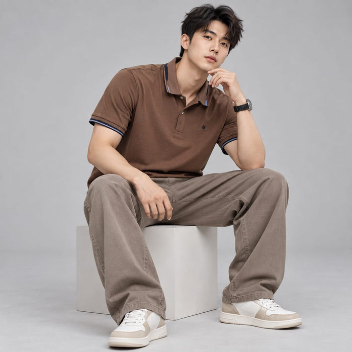 Plain Polo - BE18 men's polo