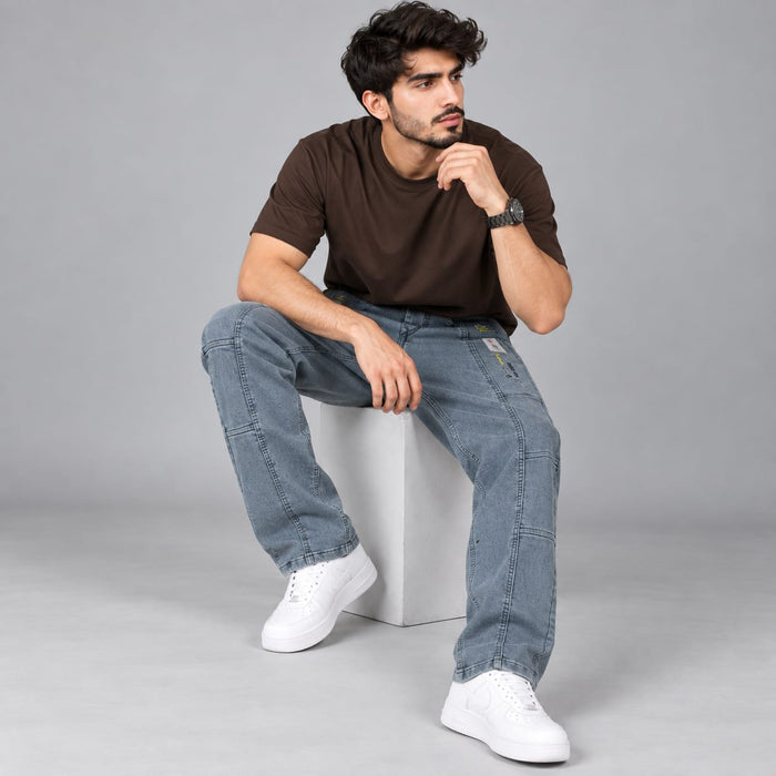 Regular Fit Designer Jeans - BE18 men's jeans