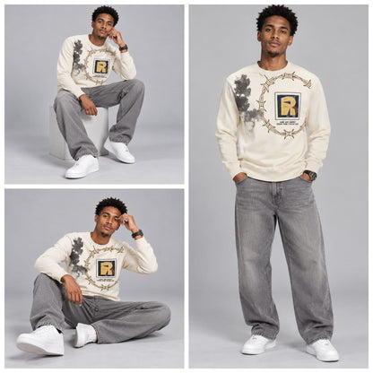 Corduroy Crafted Full Sleeve T-Shirt - BE18 men's t-shirt