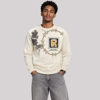 Corduroy Crafted Full Sleeve T-Shirt - BE18 men's t-shirt