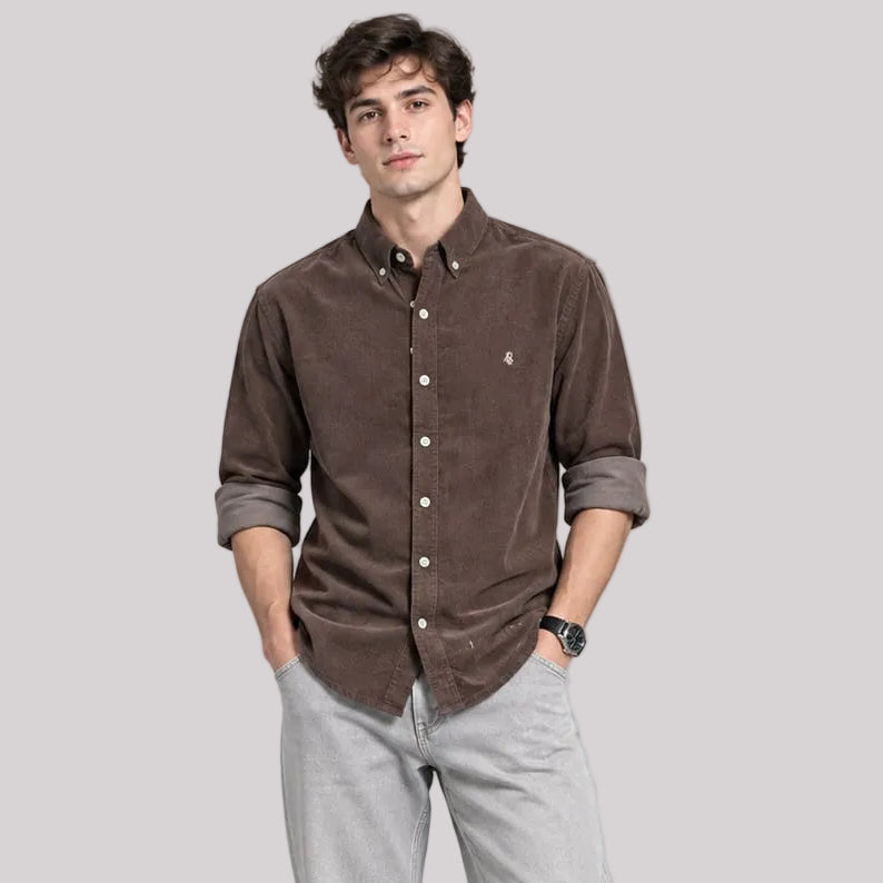BE18 Signature Corduroy Shirt - BE18 men's shirt
