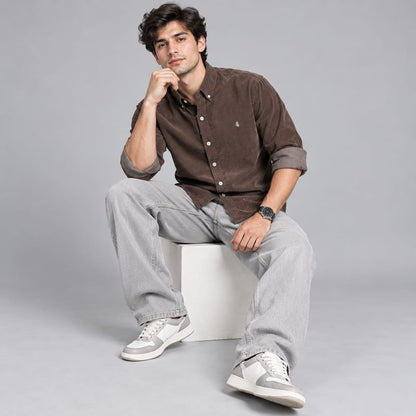 BE18 Signature Corduroy Shirt - BE18 men's shirt