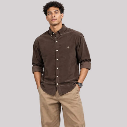 BE18 Signature Corduroy Shirt - BE18 men's shirt