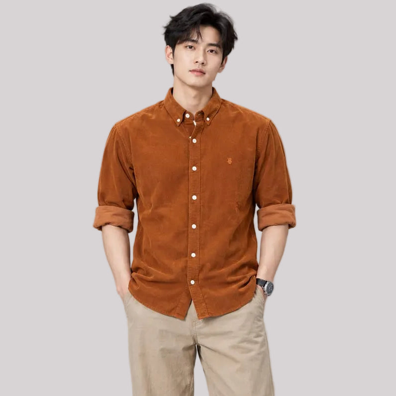 BE18 Signature Corduroy Shirt - BE18 men's shirt