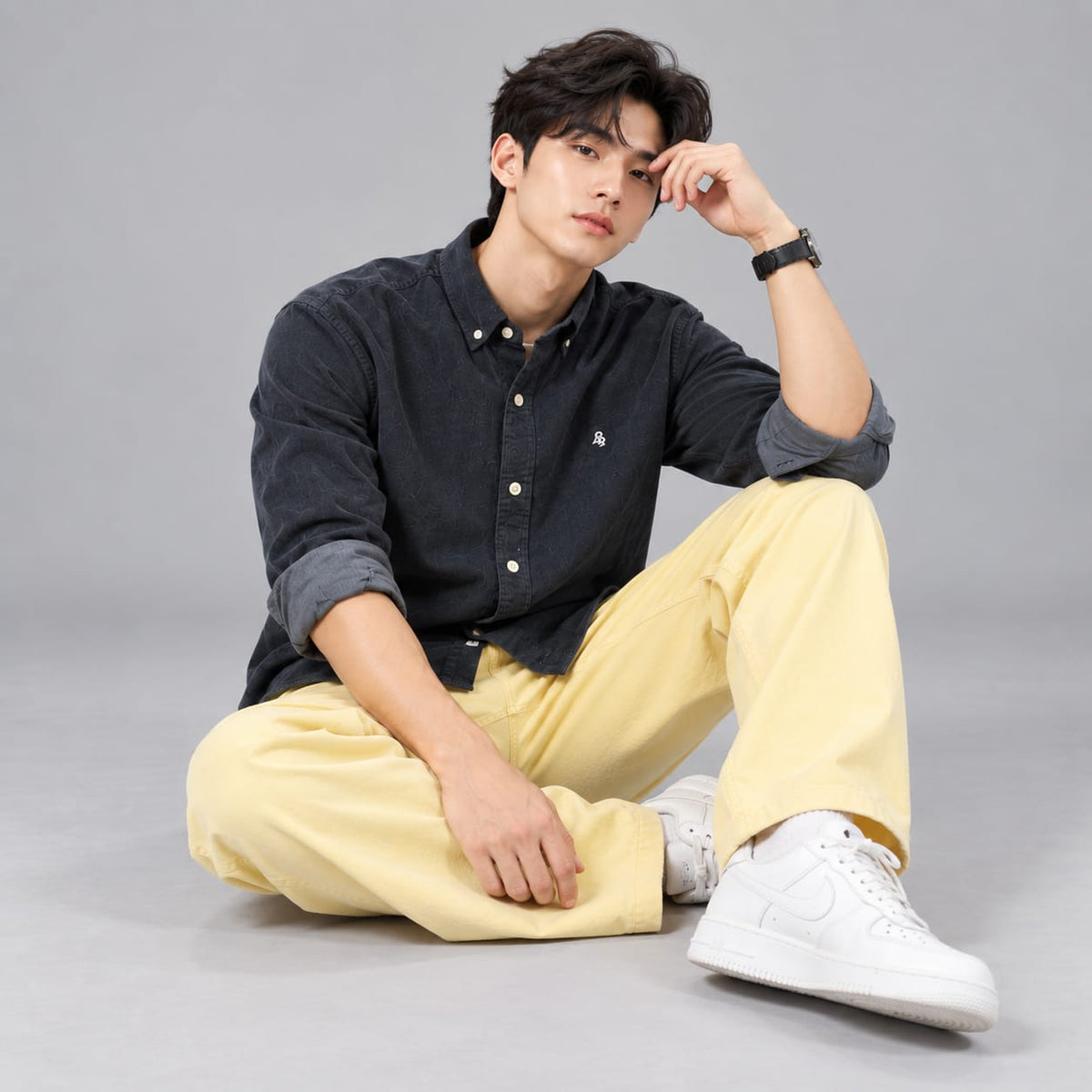 BE18 Signature Corduroy Shirt - BE18 men's shirt