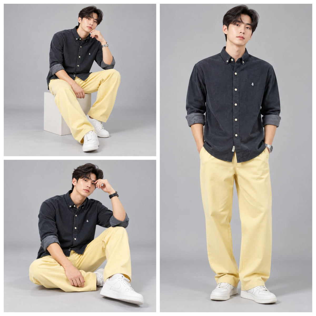 BE18 Signature Corduroy Shirt - BE18 men's shirt