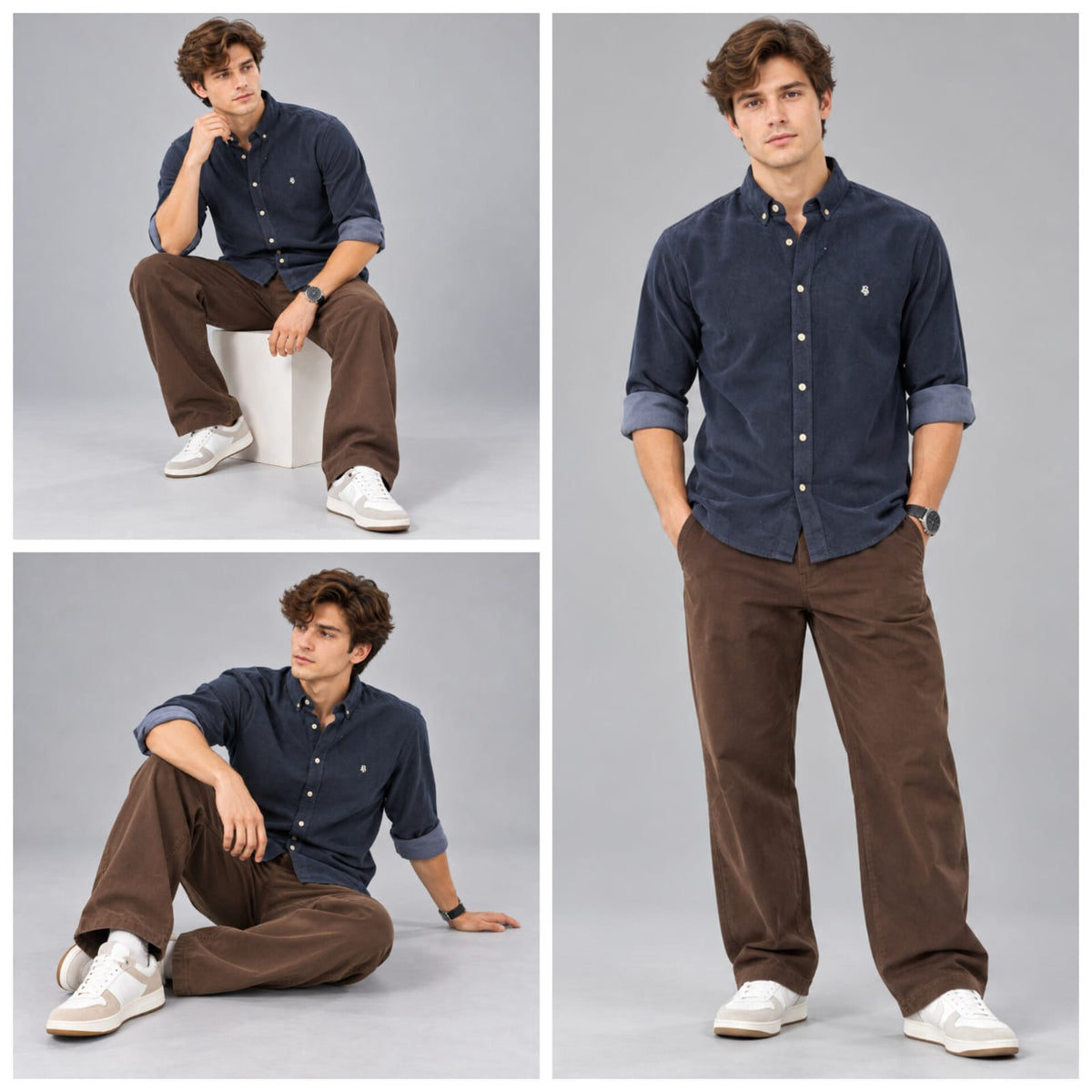 BE18 Signature Corduroy Shirt - BE18 men's shirt