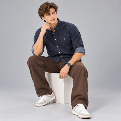 BE18 Signature Corduroy Shirt - BE18 men's shirt