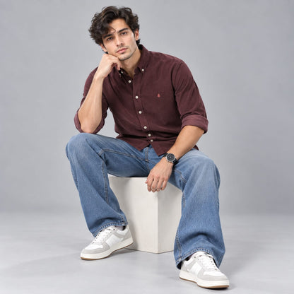BE18 Signature Corduroy Shirt - BE18 men's shirt