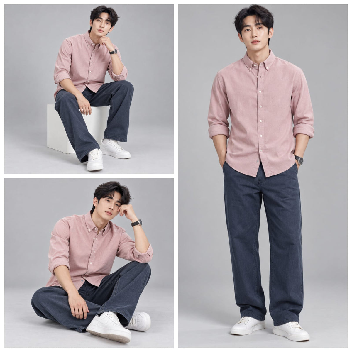 BE18 Signature Corduroy Shirt - BE18 men's shirt