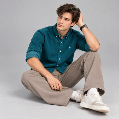BE18 Signature Corduroy Shirt - BE18 men's shirt