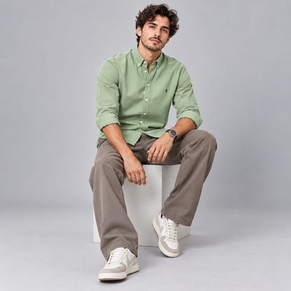 BE18 Signature Corduroy Shirt - BE18 men's shirt