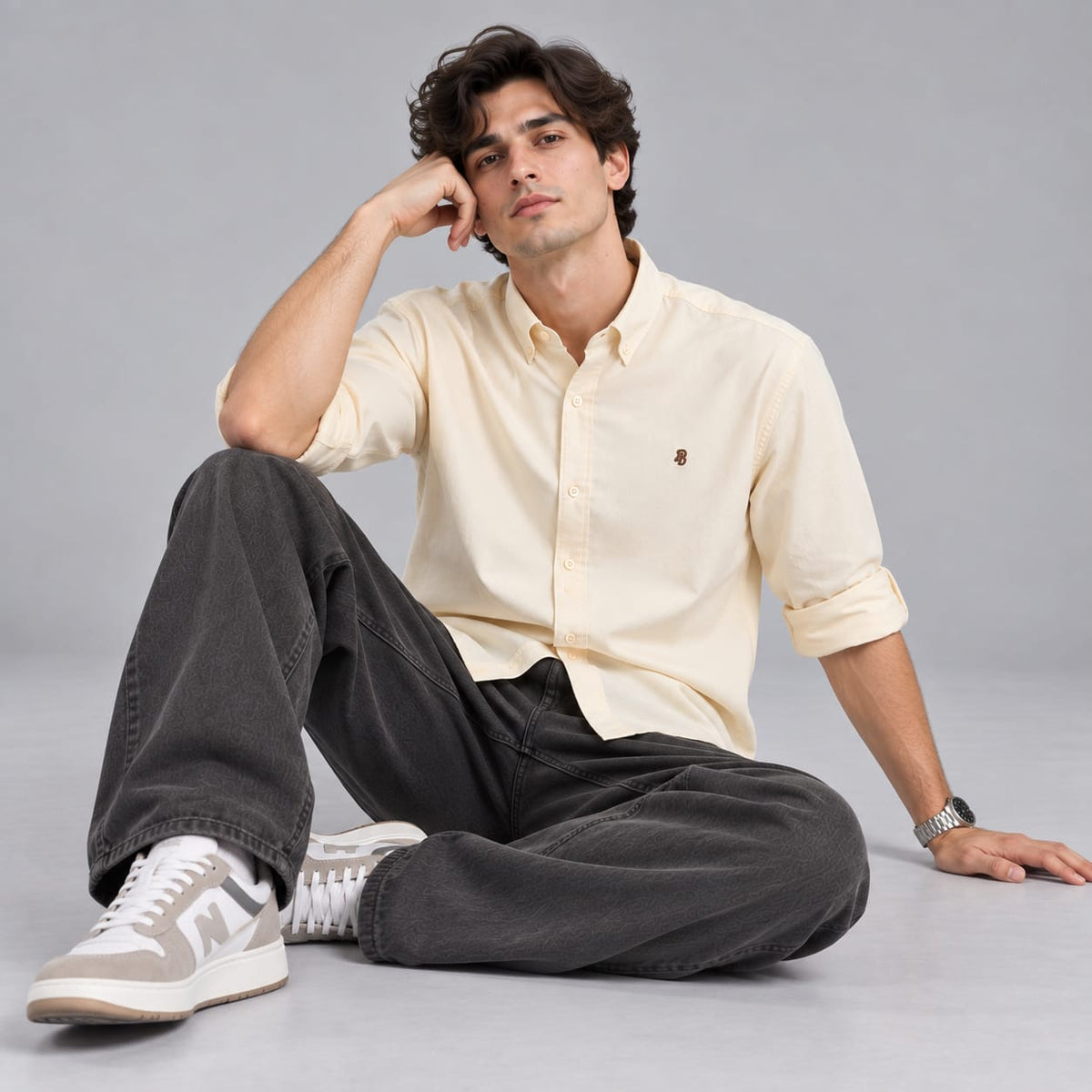 BE18 Signature Corduroy Shirt - BE18 men's shirt