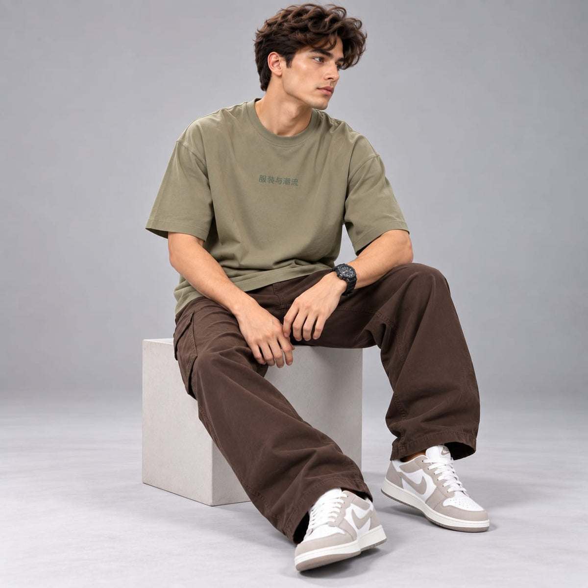 Classy Oversize T-Shirt - BE18 men's t-shirt
