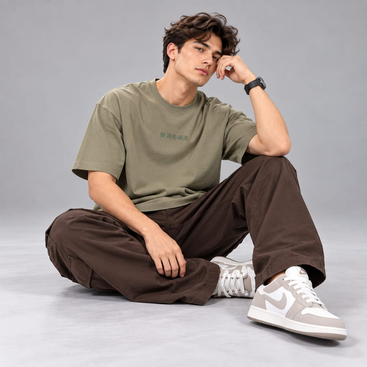 Classy Oversize T-Shirt - BE18 men's t-shirt