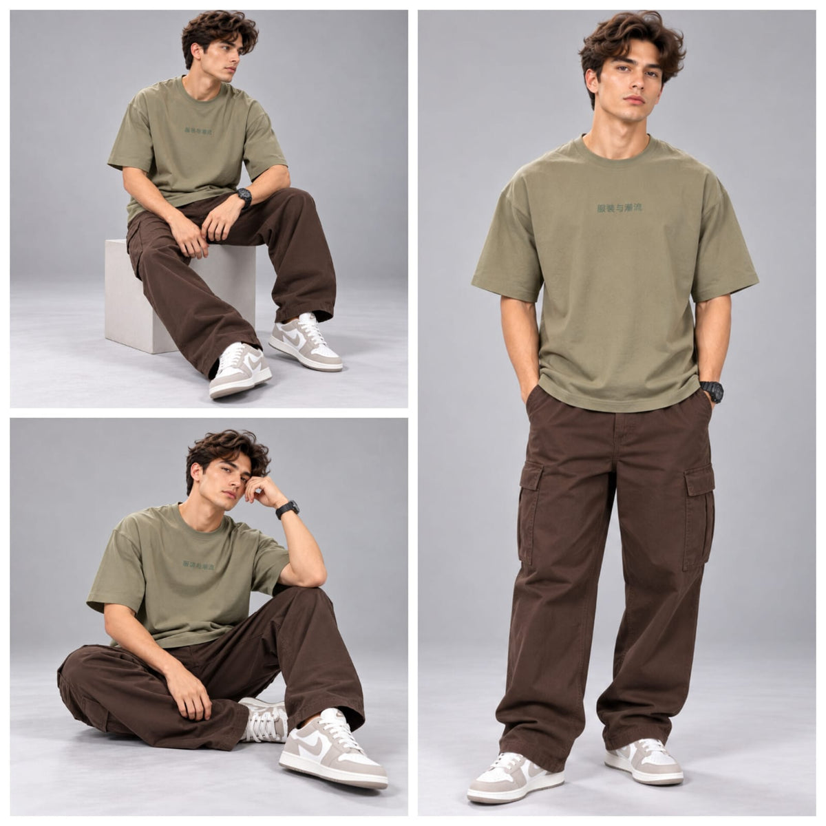 Classy Oversize T-Shirt - BE18 men's t-shirt