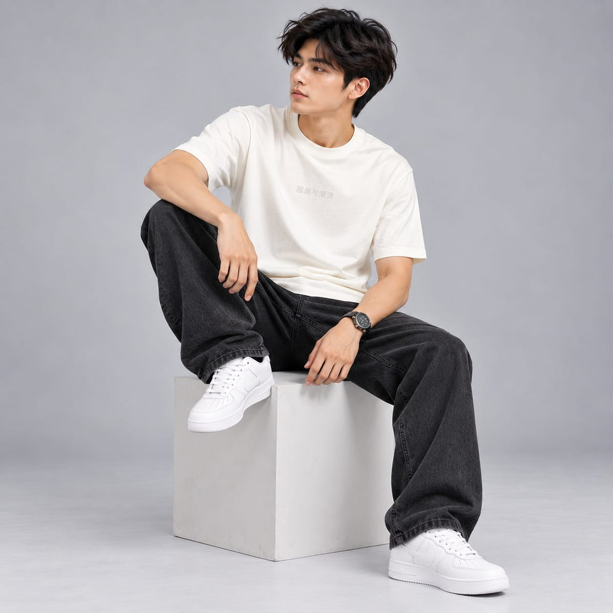 Classy Oversize T-Shirt - BE18 men's t-shirt