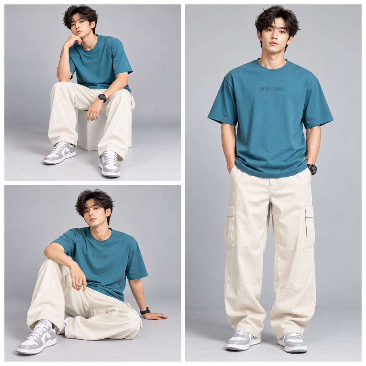 Classy Oversize T-Shirt - BE18 men's t-shirt