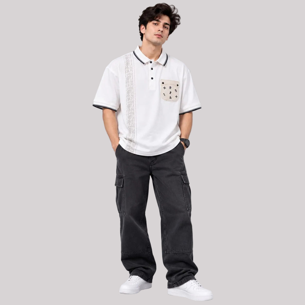 BE18 Designer Polo - BE18 men's polo