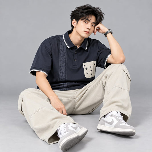 BE18 Designer Polo - BE18 men's polo