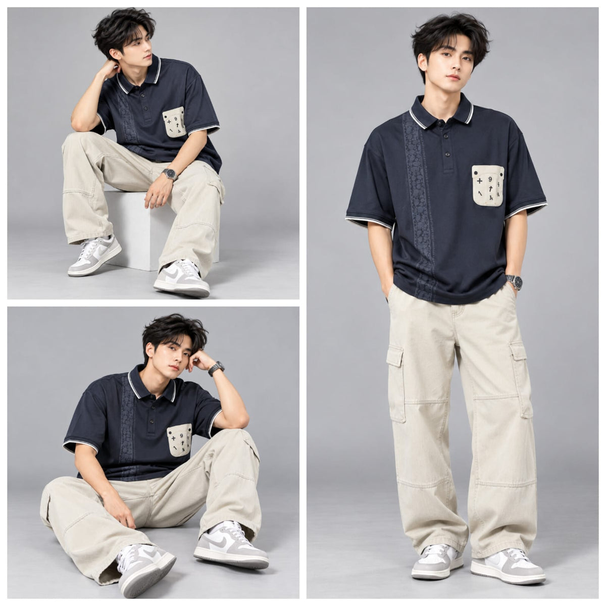 BE18 Designer Polo - BE18 men's polo
