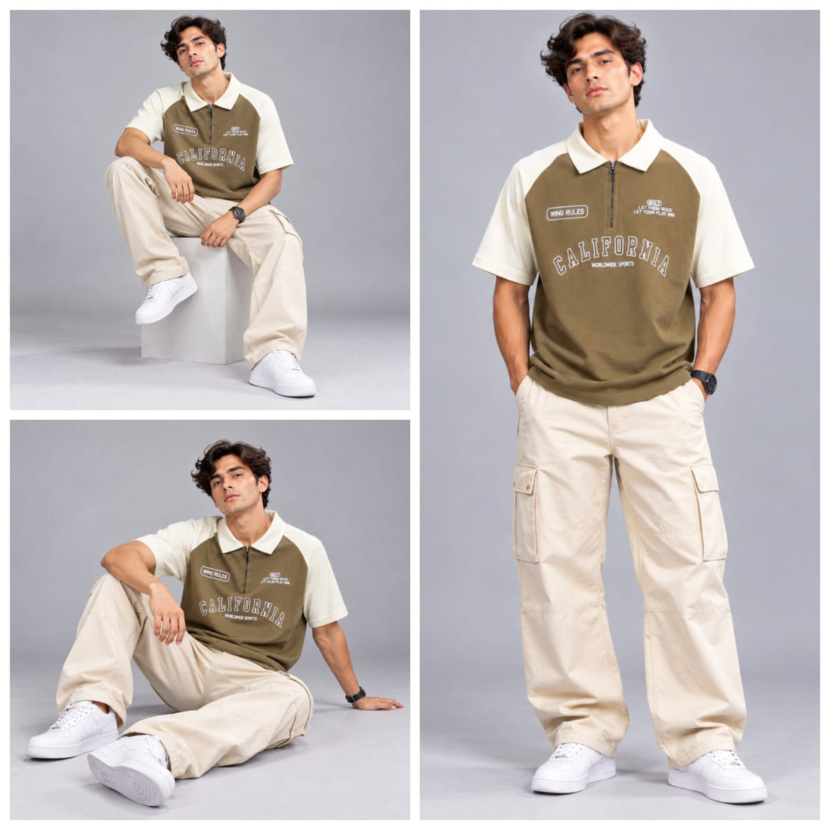 BE18 Imported Fabric Polo - BE18 men's polo