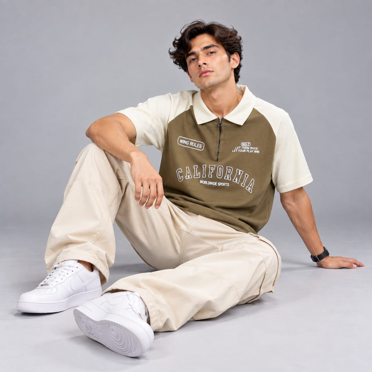 BE18 Imported Fabric Polo - BE18 men's polo