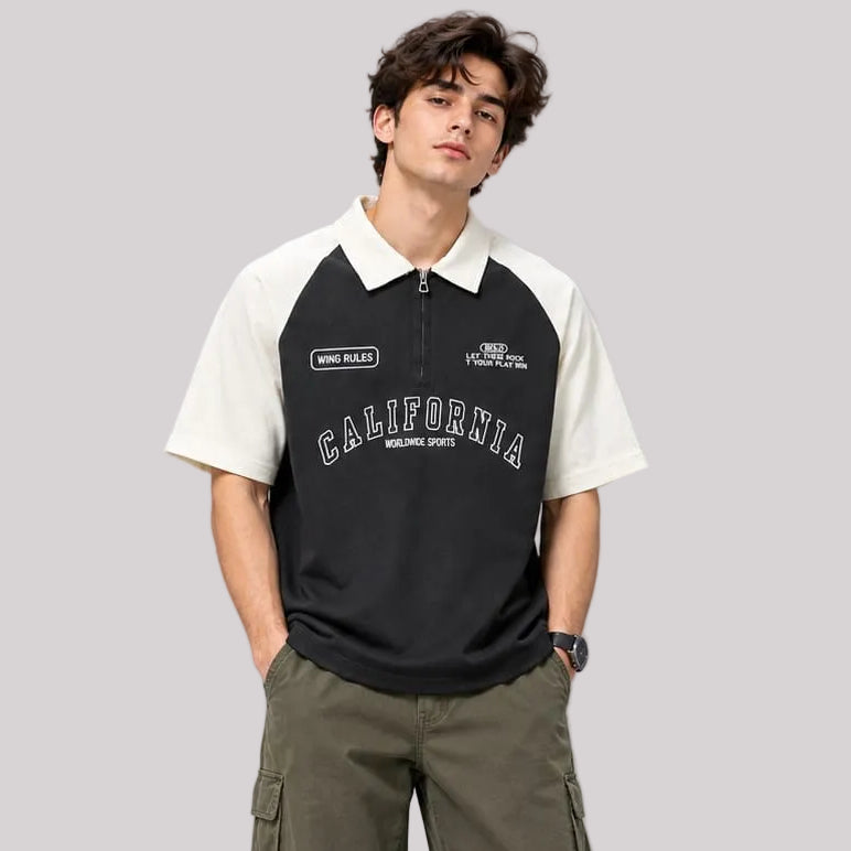 BE18 Imported Fabric Polo - BE18 men's polo