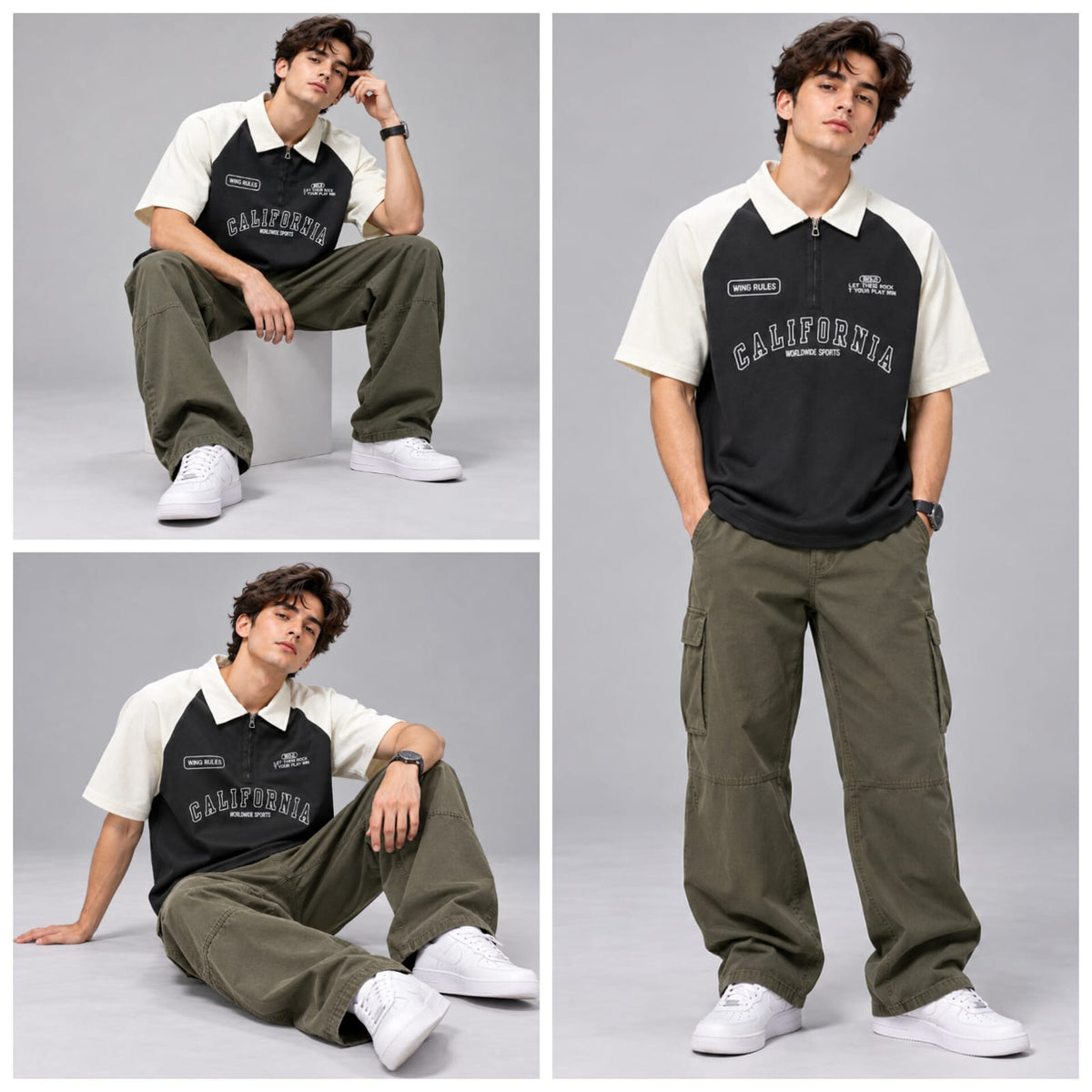 BE18 Imported Fabric Polo - BE18 men's polo